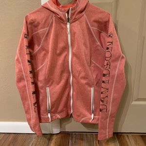 L Pink Harley Davidson rain jacket